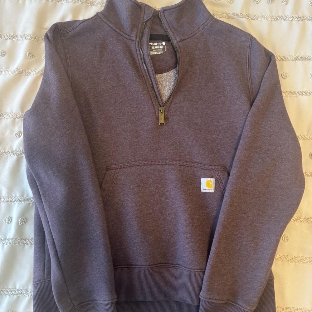 Purple Carhartt Quarter Zip